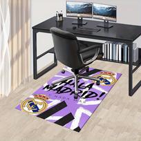 1 vnt. Real Madrid, Futbolo Klubas, Sporto Komanda Biuro Kilimas Minkštas Poliesterio Įėjimo Kilimas Plaunamas Ne 60cm by 90cm