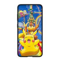 Phone Case for Samsung Galaxy S25 S23 S22 S24 Ultra FE Plus A05 A06 A15 A16 A36 A37 A35 A54 A55 A56 A57 A25 A53 A17 Cartoon Pokemon GO Pikachu Cover for iPhone 7 Plus aero