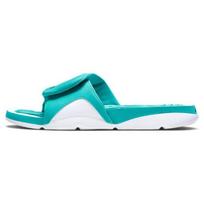 Jordan Hydro 4 Retro Teal White Vyriškos šlepetės 705163-405 41 blue