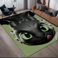 How to Train Your Dragon Adventure Area Rug, HTTYD Fan Living Room Carpet, Perfect Gift.chl 60x90cm