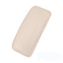 Soft Car Door Armrest Pad Leather Comfortable Car Pillow  for Knee, Leg, and Elbow Support smėlis
