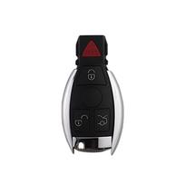 2/3/4 Button Remote Car Key Shell Case For Mercedes Benz A B C E S W202 W203 W204 W210 W220 Nec Bga Keyless Entry Uncut Blade white