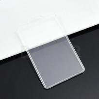 For Tesla Model S Model 3 Model X Tpu Car Remote Smart Key Cover Case Fob Bag Shell Holder Keychain Accessories (Transparent,For Model S) gray