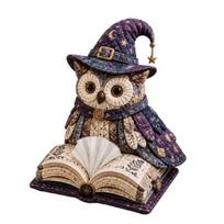 DYS PASIDARYK pats servetėlių dėžutės užvalkalo rinkinys, pelėdos forma, minkštos tekstūros patchwork siuvimas, rankų darbo, amatininkystės entuziastams, pradedantiesiems A