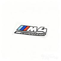 For M 2 M3 M4 Competition Cs For BMW M Power M3 M5 Logo G01 G30 F30 F31 E36 E87 E60 E46 E91 X1 X3 X5 E53 Car Badge Sticker Decal