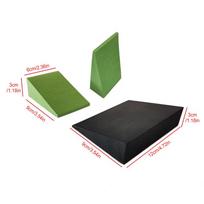 3Pcs Yoga Wedge Blocks EVA Foam Yoga Wedge Stretch Slant Boards Exercise Yoga Block Pilates Wedge Squats Fitness Accessories