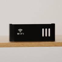 Wall Mounted WiFi Router Shelf Plastic Power Cable Organizer  for Power Strips & Home Decor balta