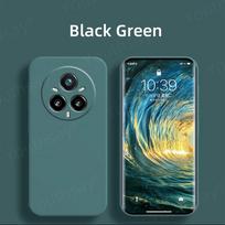 Luxury Case For Realme 14 Pro Plus Cover Case Realme14 Pro+ Fundas Coque Liquid Silicone Soft Case Realme14 Pro Plus ForRealme14ProPlus black