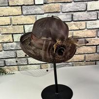 Elegantiška prancūziško tinklinio drugelio skrybėlė nuo saulės Retro šiaudinė skrybėlė paplūdimio atostogoms Apsauga nuo saulės Kvėpuojantis dizainas M56-58cm black