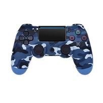 Wireless Bluetooth Controller for PS4, Dual Motors Dual Vibration Gamepad Compatible with PS4