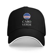 Cabo Verde White  Golf Cap Merch Vintage  Sun Caps For Unisex Daily Headewear  Gift Adjustable