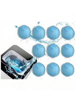 3pcs Pet Hair Removal Washing Machine Balls, Fluffy Laundry Balls - Washing Machine Cleaning Balls, Reusable And Durable Lint Co gray