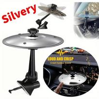1pc Car Crash Cymbal Air Vent Mini Drum Car Hand-Shooting Cymbals Car Drum Cymbal Air Vent Musical Instrument for Car Interior