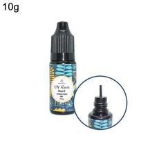 10/15/25/60/100/200g UV Resin Hard Glue Ultraviolet Transparent LED DIY Tools 10g