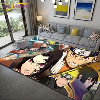 Anime Naruto neslystantys kilimėliai svetainei Patogus kilimas Minkštas grindų kilimėlis Miegamojo kilimėlio plotas Kilimėlis namams Didelis pūkuotas kilimėlis 40cm x 60cm