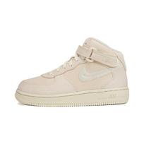 Stussy x Nike Air Force 1 Mid PS Fossil Kids Sneakers Tan DN4157-200 29.5 white
