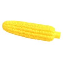 Minkštas kukurūzo formos šuns cypiantis žaislas dantų šlifavimui, naminio gyvūnėlio kramtukas, interaktyvus žaidimas yellow