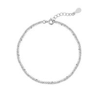 Sterlingo sidabro S925 sidabrinė apyrankė, akinanti galaktikos grandinėlė moterims, putojančio šalto stiliaus, personalizuota kūdikio kvėpavimo apyrankė moterims. gray