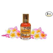 Twistedlily Frangipani Floral Perfume Oils (Roll-on, 12ml.) Long Lasting & Alcohol Free Attar for Men and Women (Frangipani Flower, 12ml. Pack of 2) 6 ml (Pack of 2)
