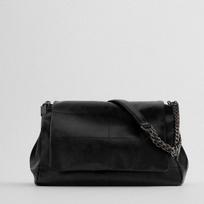 Rankinės Moteriškos krepšiai Dizainerio Vintažinė Pečių krepšys Grandinėlė Messenger krepšiai Minkštas atvartas Pečių Crossbody krepšys Moteriška piniginė None black