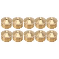 10pcs Brass Misting Nozzles Fog Sprinkler Head for Factory Site Coal Mine Garden Lawn Cooling System G3 4 Inch beige