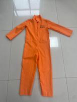 Unisex Halloweeno Cosplay Geltonas Kalinio Kostiumas Suaugusiems ir Vaikams L gray
