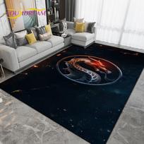 Animacinis Mortal Kombat Plotas Kilimas Didelis, Kilimas Kilimas Svetainei Miegamajam, Virtuvei Vonios Kambariui Prieangis Durų Kilimėlis Neslystantys Grindų Kilimėliai 40x60cm