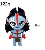 Cute Avatar Plush Doll Soft Blue Na'vi Stuffed Animal Inspired by Movie Unique Exquisite Design Perfect Christmas Gift for Gamers Collectors Kids 29CM mėlyna