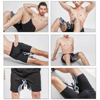 Leg Kegel Trainer , Home Leg Muscle Training Yoga Pelvic Floor Exercise S Type Device Bodybuilding Fitness Weight Slimming One size pilka spalva