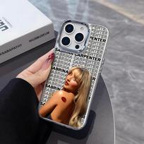 Singer S-Sabrina C-Carpenter Phone Case for Samsung Galaxy A57 A56 A36 A26 A06 A55 A35 A54 A34 A25 A24 A15 A05 A73 A53 A33 4G 5G Samsung A73 5G