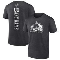 Colorado Avalanche Personalizuotas Vardas Numeris Vienos Spalvos Marškinėliai Vintažiniai Vyrams ir Moterims Patogūs Kvėpuojantys Gatvės Drabužiai Marškinėliai S juoda