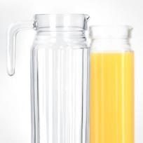 Stiklinis 1.1l ąsotis gėrimams, sultims, limonadui