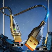 USB C kabelis greitam krovimui, 1,5 m = 4,9 pėdos = 59 coliai