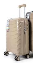 Vidutinis M 24" lagaminas WINGS EDR01 smėlio spalvos