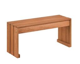 Costway dvivietis sodo suolas, medžio masyvo, 90 x 30 x 44 cm