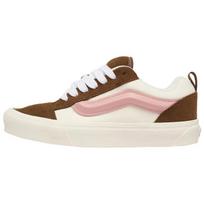 Vans Knu Skool Comfort Versatile American Retro Chunky Low Top Skate Shoes For Women Beige Brown VN000D6Z3N11 36.5