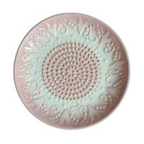 Noir teorijos reljefinis keraminis česnako tarkavimo indas, senovinio rašto imbiero smulkinimo plokštelė virtuvei, daugiafunkcinis trintuvas, sūrio, muskato riešuto smulkintuvas raudona