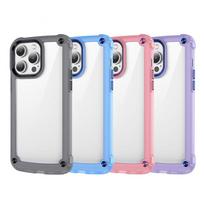 Clear Shockproof Armor Phone Case for iPhone 15 14 13 11 12 Pro Max Transparent Hard Bumper Back Cover For iPhone 13 Pro