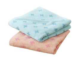 Kosugizen Bath Cross Dot 2 Colors of 60 x 120 Just the Right Amount of Daily Set of Towel, Pattern, (1 each), cm, Volume, Use, 2, ZGTF-6701-2