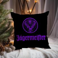 Fashion J-Jagermeister Cushion Cover Premium Comfort Reversible Pillow Cove -Two In One Design For Any Room & Car Interior Peach skin 18*18(CM)-1Pcs