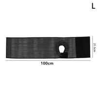 Ostomy Hernia Belt Stoma Support Wraps Ostomy Belt Unisex Ostomy Hernia Support Belt Abdominal Binder Brace For Men Women Black L