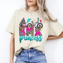 BMX Princess T-Shirt Bicycle race princess Unisex tee Sand White Sport Grey 2XL