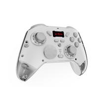 Multi-Platform Wireless Game Controller for Switch, PC, Mobile, Bluetooth Connection, Ergonomic Design, Comfort Grip, white