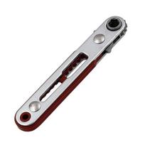 Portable Mini Ratchet Wrench Ratcheting Screwdriver Tool (Natural,ratchet Wrench&10.3cm) natūrali
