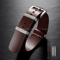 Genuine Leather Watch Strap 18mm 20mm 22mm 24mm Wrist Watch Band One Piece Cowhide Watchband for Seiko Replacement Accessories 22mm ruda