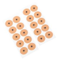 20 lapų akupunktūros magnetinių karoliukų lipnūs ausų masažo pleistrai ausų gipso terapija akupunktūros taškų lipdukai beige