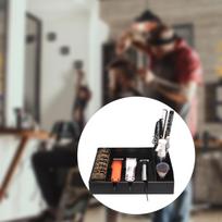 Barber Clippers Case ,Trimmer Holder ,Anti Slip ,Universal Hairbrush and Rack ,for Groomers