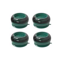 4Pcs Washing Machine Vibration Pads Anti Vibration Washing Machine Support Feet Stabilizer Washing Machine Base Foot Pads žalia