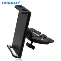 Xnyocn CD Slot Tablet Car Phone Holder For iPhone,For iPad Mini,Air 1/2,9.7 Pro Support,Android Tablet,3.5-13'' Mount Stand pilka spalva