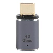 USB C Magnetic Adapter Right Angle PD100W 40Gbps Support 8K Type C Female to Type C Male Magnetic